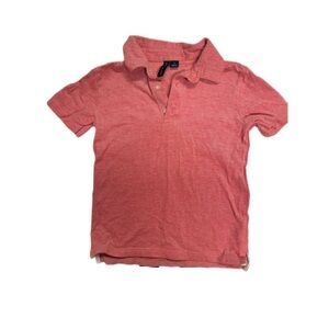 Janie and Jack boys Polo shirt In a pink/light red hue